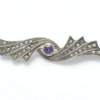 broche améthyste