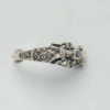 Bague argent homme hématite pas cher