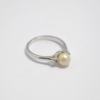 Bague perle de culture vintage