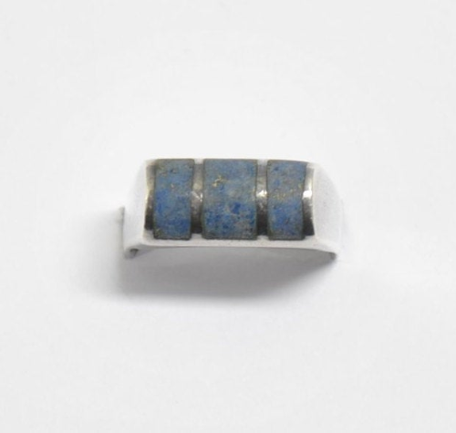 Bague amérindienne en lapis lazuli