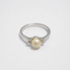 Bague perle de culture vintage