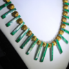 collier égyptien en malachite