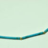 Collier vintage turquoise et doré