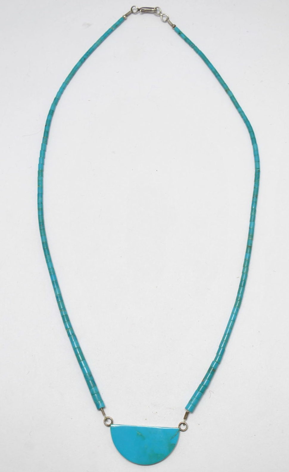 Collier turquoise demi cercle