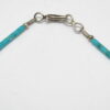Collier turquoise demi cercle fermoir