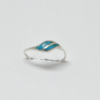 Bague vintage turquoise et argent