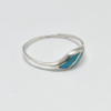 Bague vintage turquoise et argent