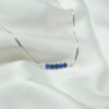 Collier en lapis lazuli et argent