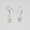 Boucles d'oreille turquoise et argent